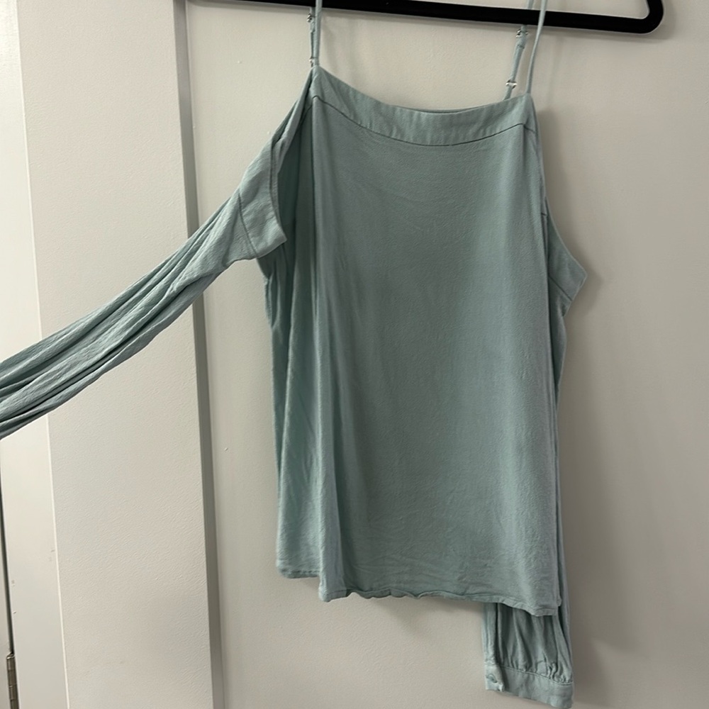 Off the Shoulder Teal Top